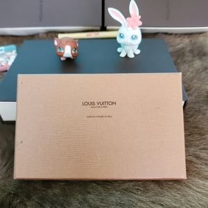 Louis Vuitton empty box.